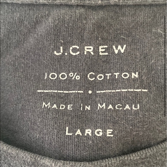J. Crew - Men’s Gray Hawaiian Islands Graphic Tee - Picture 3 of 4
